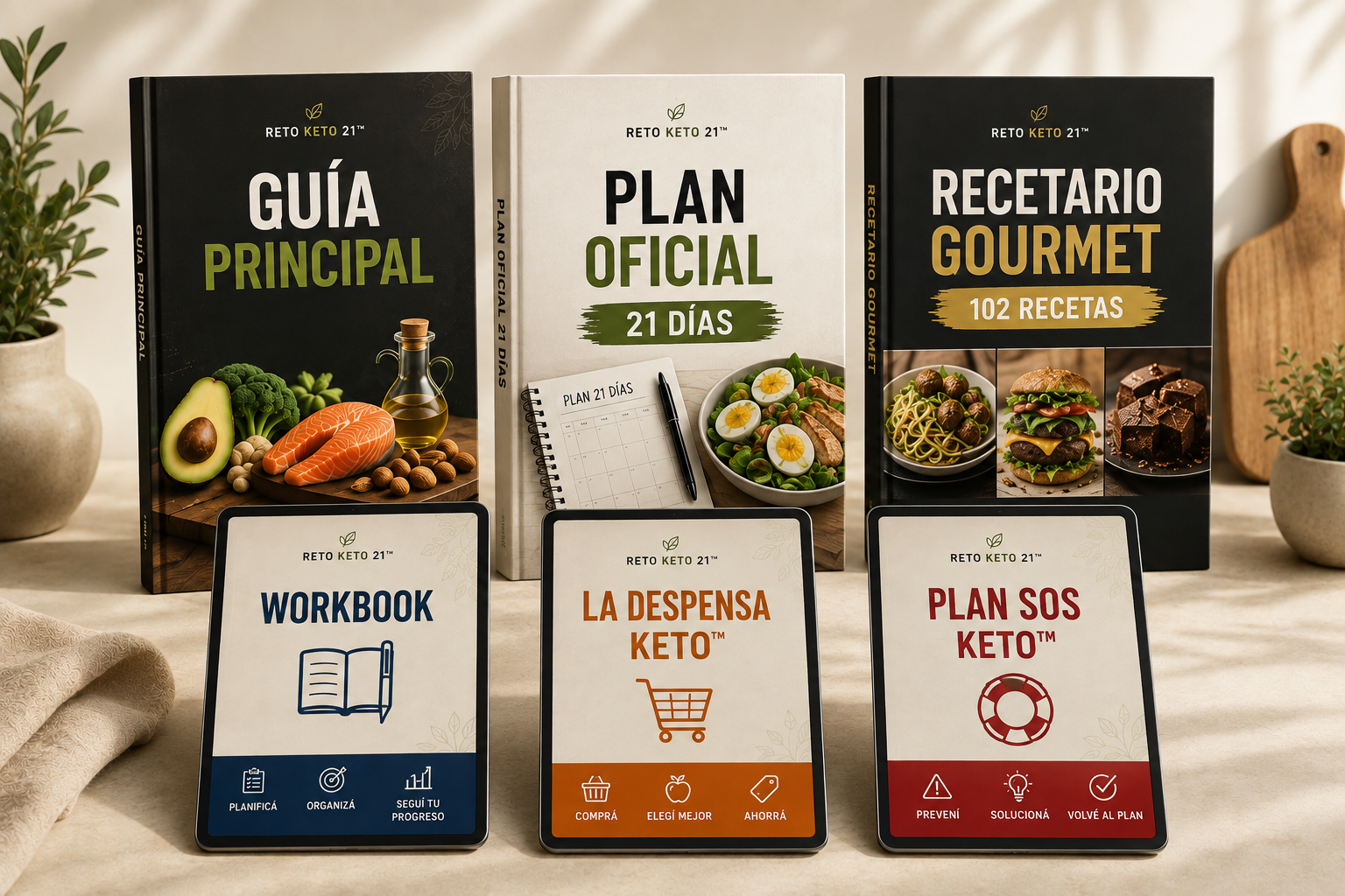 RETO KETO 21™ — Sistema Práctico de 21 Días